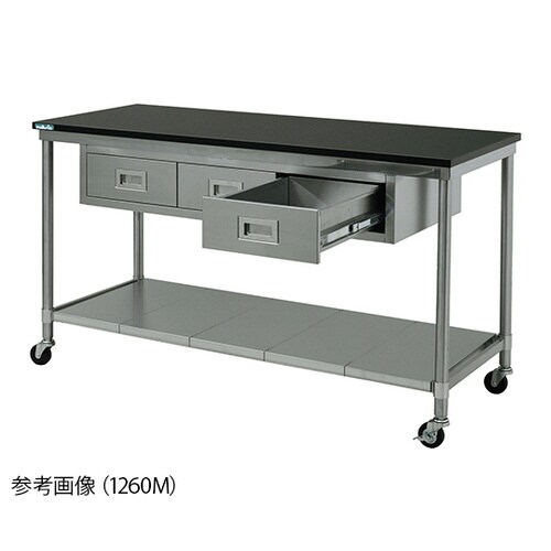 メラミン天板作業台 片面式 900×750×850