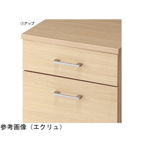 ワゴンキャビネット エクリュ