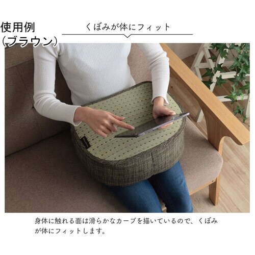 スマホクッション い草 シンプル 約30