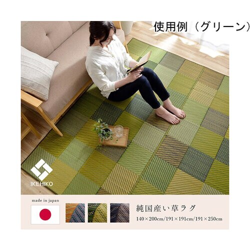 ラグ い草 自然素材 モダン 『DXカラ