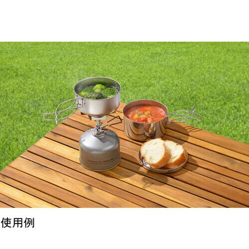 コンパクトに収納できるクッカー 3点セット