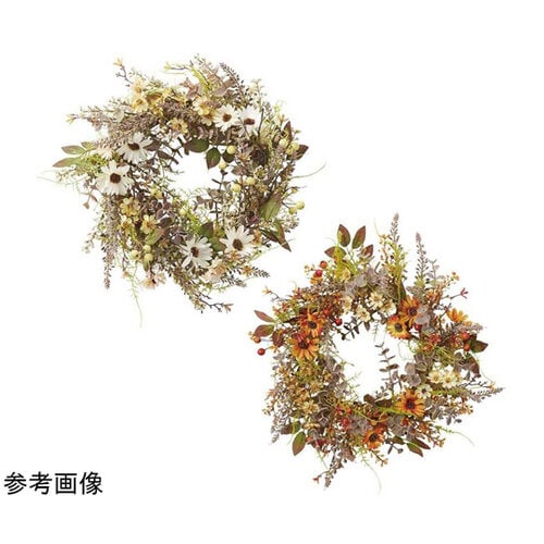 オータムフラワーリース 直径32cm 秋