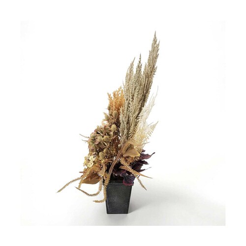 デラックスパンパスグラス造花アレンジ 高さ83cm