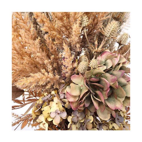デラックスパンパスグラス造花アレンジ 高さ83cm