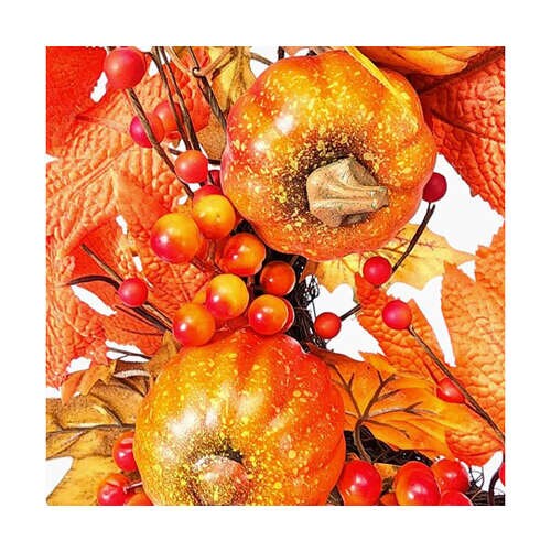 パンプキンリース 直径50cm 秋ハロウ