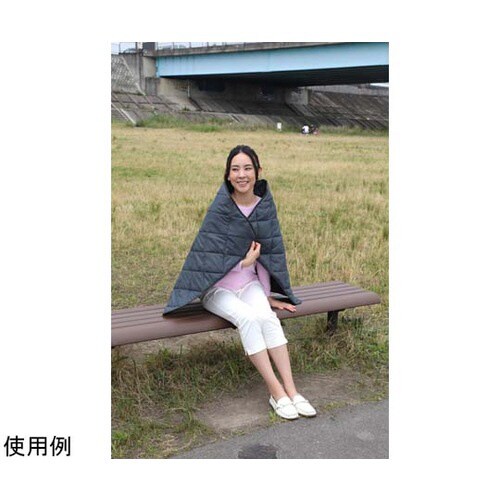 オーラ岩盤キルト 極 グレー 半身浴