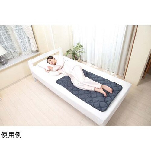 オーラ岩盤キルト 極 グレー 半身浴