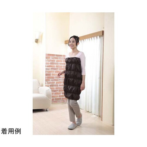 オーラ岩盤腹巻ウォーマー 極 ブラウン ロング