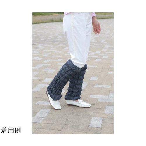 オーラ岩盤足首ウォーマー 極 グレー ロング