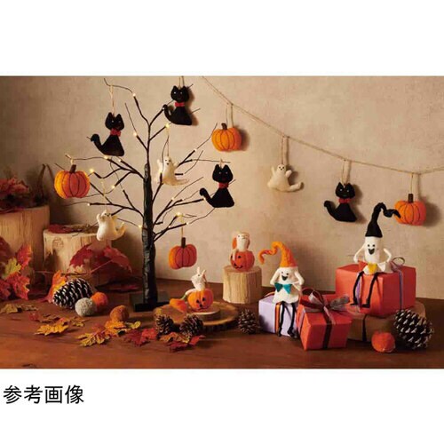 ブラックブランチツリーLEDライトスタン