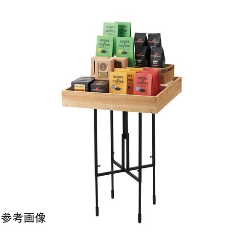 ディスプレイトレー 国産杉 高さ調整機能