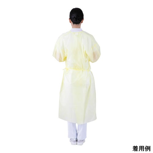 アイソレーションガウン イエロー 10枚×10袋入