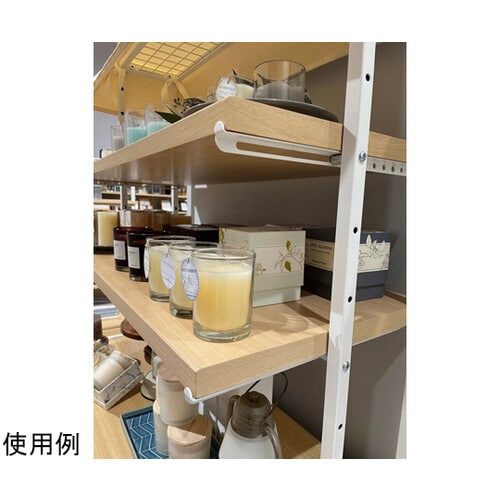 ハコマルシェワゴン白テント W90 エクリュ棚2段