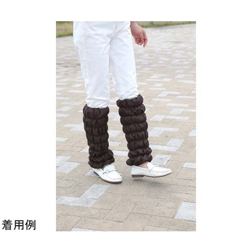 オーラ岩盤足首ウォーマー 極 ブラウン ロング