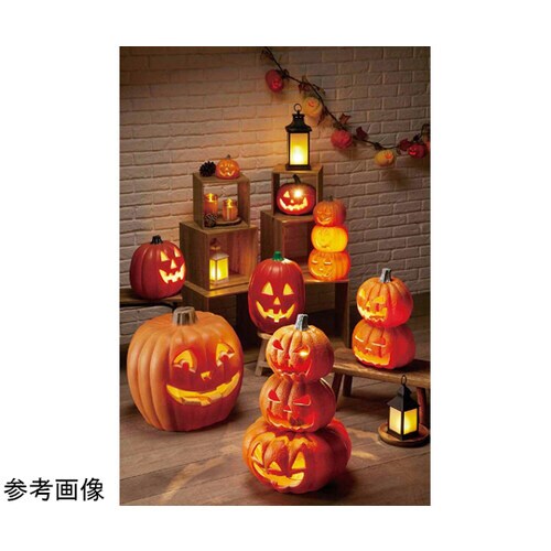 LEDパンプキンランタン ハロウィン飾り 2連