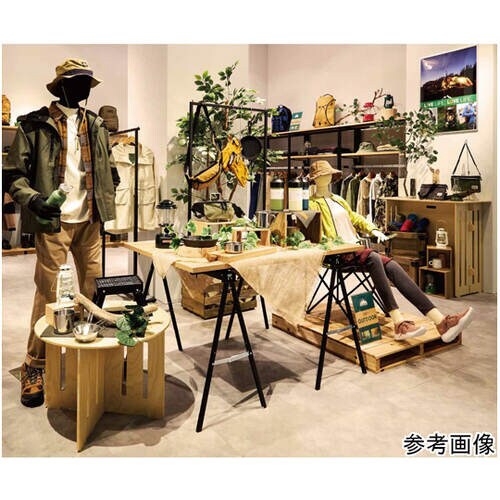 木製簡易テーブル 円形タイプ大 直径114.8cm