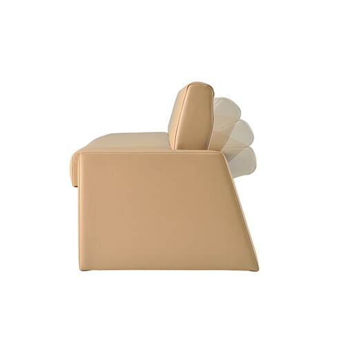 ユニバーサルベンチベッド(壁面設置型) モカ