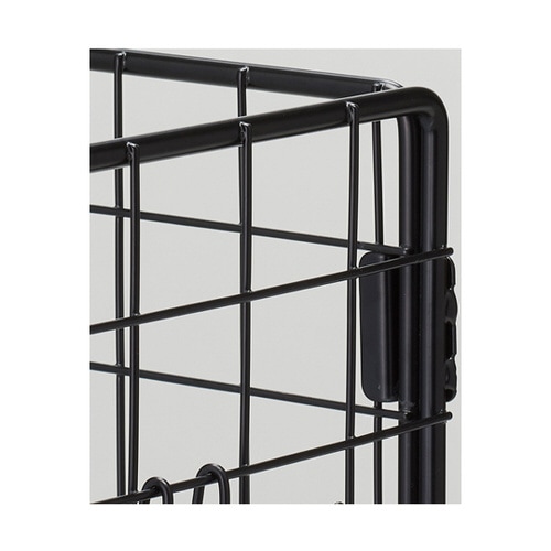 小型ネットラック黒 W35cm