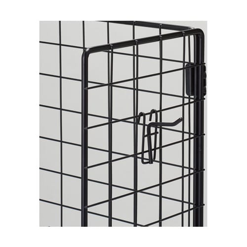 小型ネットラック黒 W35cm
