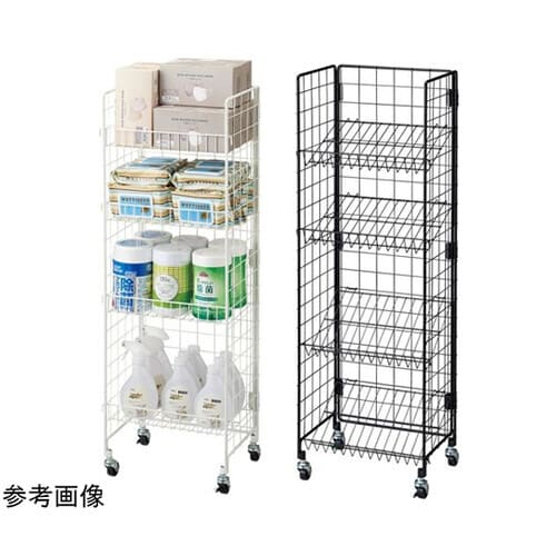 小型ネットラック黒 W35cm