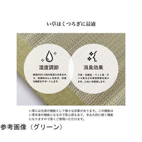 い草マット グレー 約70×150cm