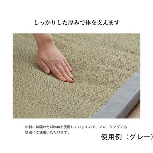 い草マット グレー 約70×150cm