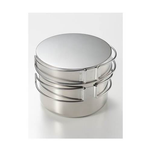 コンパクトに収納できるクッカー 5点 B