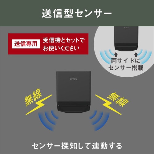 乾電池式無線連動センサー(送信型)