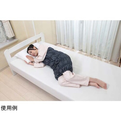 オーラ岩盤腹巻ウォーマー 極 グレー ロング