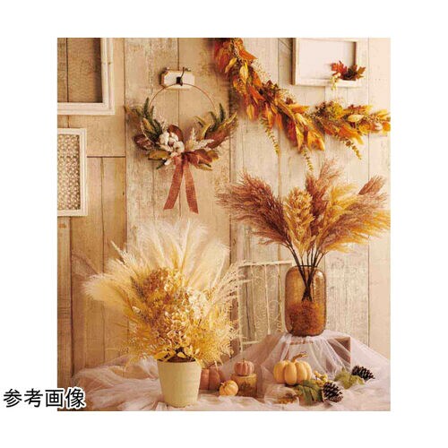 オータム秋造花リース 直径50cm