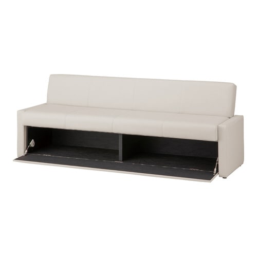 リクライニングベンチ(収納付) ミルク