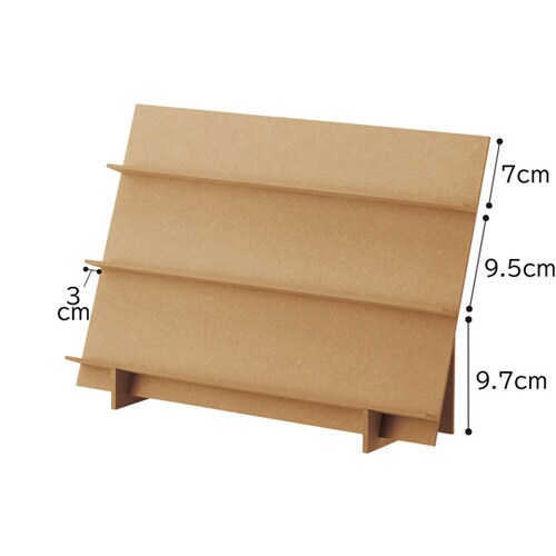 木製簡易組立式ディスプレイ 大 W42cm