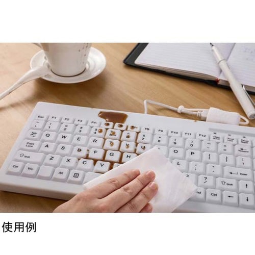 洗える防水キーボード IP65保護 有線
