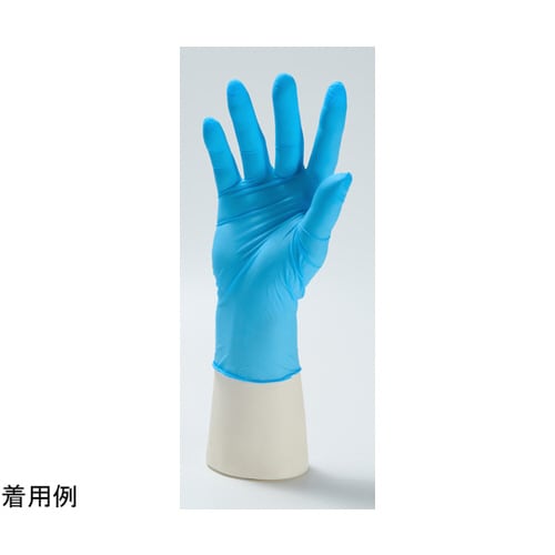 ハセメンニトリルグローブ M ブルー 2