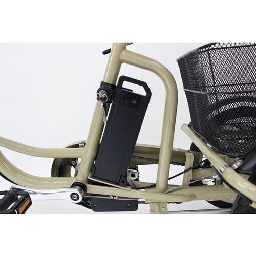 ノーパンク電動アシスト三輪自転車APN