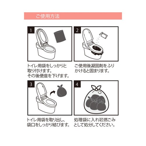 消臭・抗菌効果に優れた水のいらない簡易ト