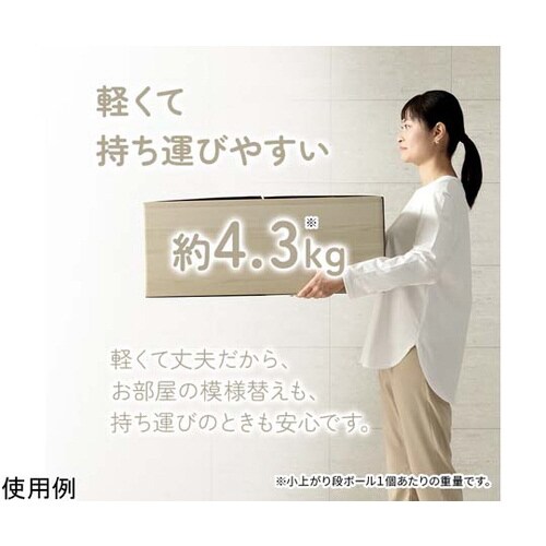 段ボール製小上がり・置き畳セット ネイビ