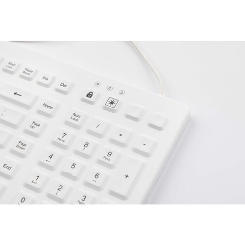 洗えるシリコンキーボード IP68保護