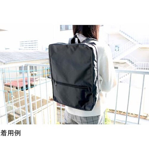 緊急時のトイレ対策が充実した防災バッグ