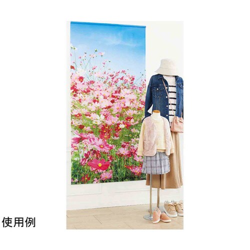 秋タペストリー コスモス 90×180c