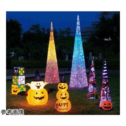 LEDクリスタルモチーフ ツリー ハロウ