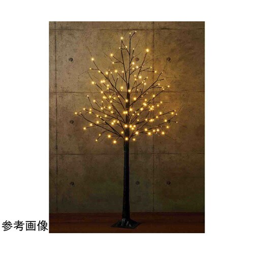 ブラックブランチツリーLEDライトスタン