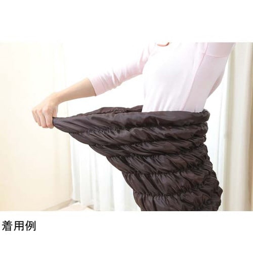 オーラ岩盤腹巻ウォーマー 極 ブラウン ミドル