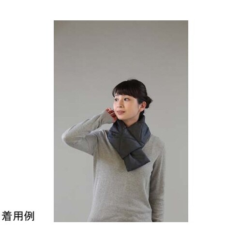 オーラ岩盤健康マフラー 極 グレー