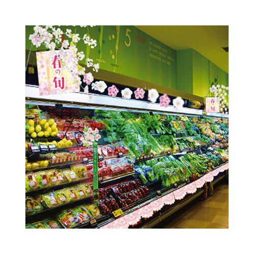 モダン桜バナー