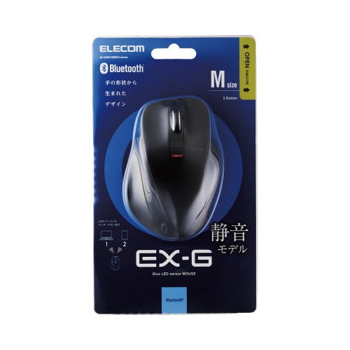 EX−Gマウス BT接続 5ボタン 静音 M