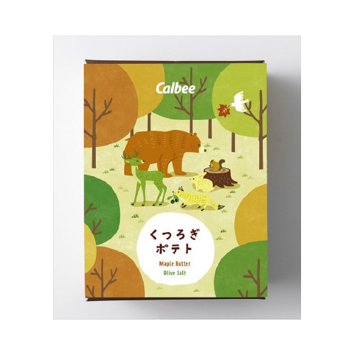 【バラダミー】カルビー くつろぎポテト5袋