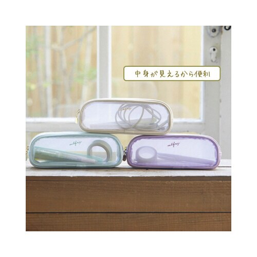 ノフェス メッシュペンケース バニラホワイト×2