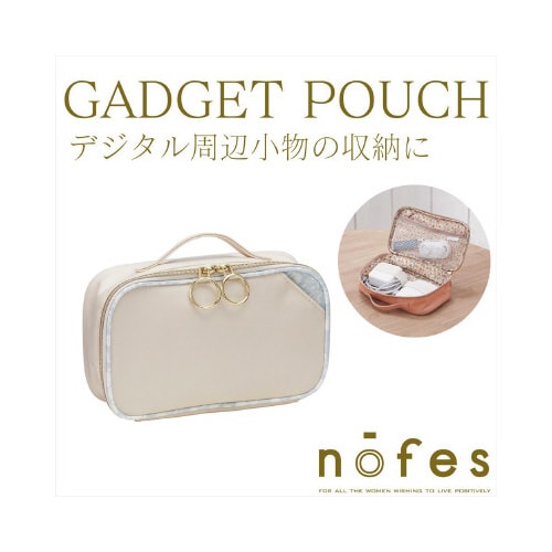 ノフェス ガジェットポーチ マムホワイト×2