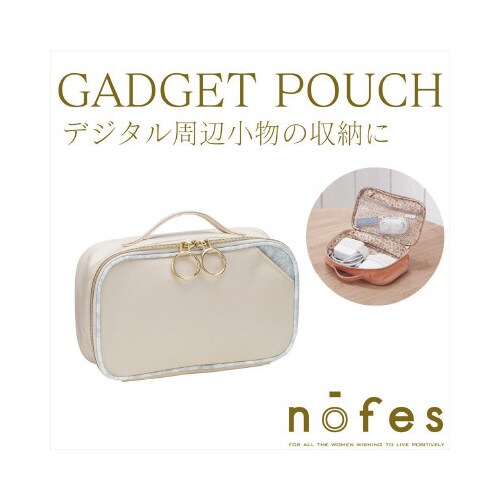 ノフェス ガジェットポーチ フィグコーラル×2